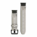 Ремінець QuickFit 20 мм, Light Sand, бежевий силіконовий