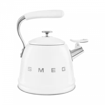Чайник зі свистком Smeg (White)