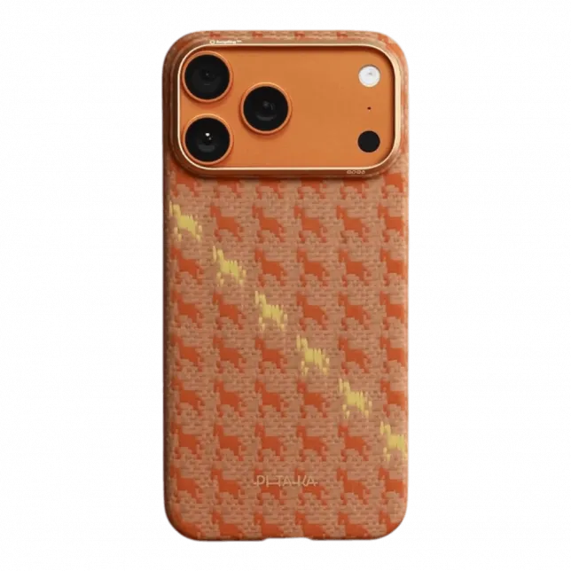 Чохол Pitaka Ultra-Slim Happiness Rides PitaTap для iPhone 17 Pro Amber