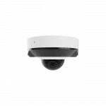 IP-Камера дротова Ajax DomeCam Mini, 5мп, 2.8мм, Poe, True WDR, IP 65, ІЧ 30м, аудіо, кут огляду 100° до 110°, міні купольна, біла