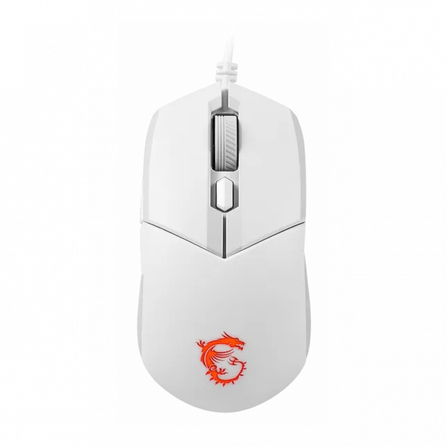Комплект клавіатура та миша MSI Vigor GK30 COMBO WHITE UA USB, EN/UKR/RU, RGB, білий