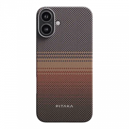 Чохол Pitaka Tactile Woven Case for iPhone 16 Sunset