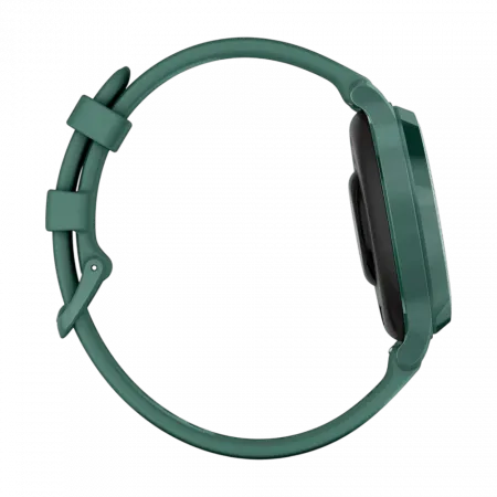 Смарт-годинник Garmin Lily 2 Active Jasper Green з Jasper Green зеленим силіконовим ремінцем