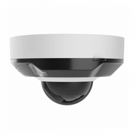 IP-Камера дротова Ajax DomeCam Mini HL white, 5мп, 2.8мм, гібридне підсвічування IR 15м, білий Led 15м, Poe, True WDR, IP 65, ІЧ 15м, аудіо, кут огляду 100° до 110°, міні купольна, біла