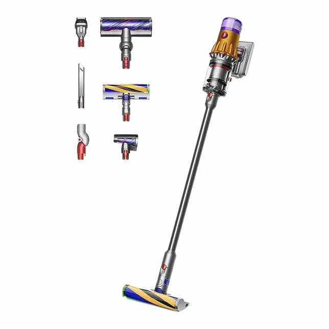 Акумуляторний пилосос Dyson V15 Detect Absolute (2023) (Gold/Gold)