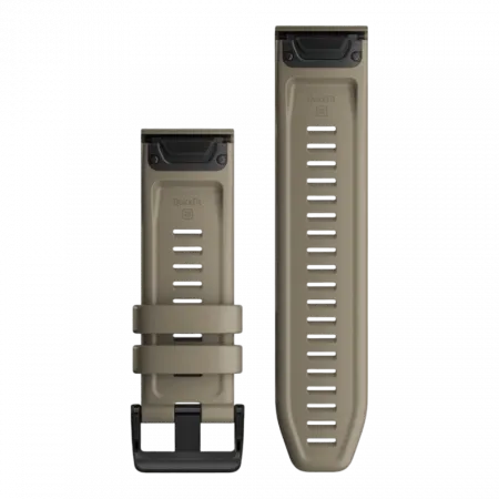 Ремінець QuickFit 26 мм, Dark Sandstone коричневий силіконовий