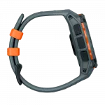 Смарт-годинник Garmin Instinct 3 45 мм, Solar Twilight сірий з Twilight сірим силіконовим ремінцем