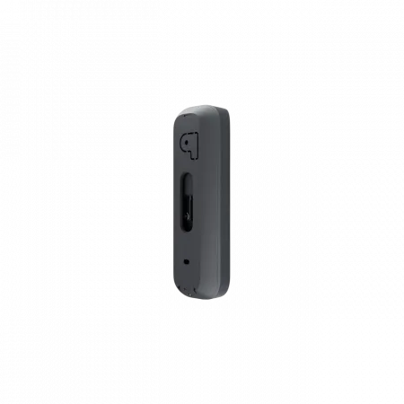 Відеодзвінок Ajax Doorbell, універсальне встановлення, 4 мп, 155° вертикальний 90° горизонтальний, іч 6м, дальнісь виявлення руху 4м, штучний інтелект, wi-fi, graphite