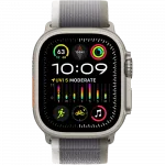 б/у Apple Watch Ultra 2 GPS + LTE 49mm Natural Titanium Case with Green/Gray Trail Loop - M/L
