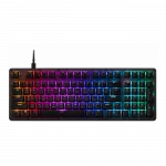 Клавіатура механічна HyperX Alloy Origins 2 1800 103key, Red, USB-A, Hot-Swap, EN/UA, RGB, чорний