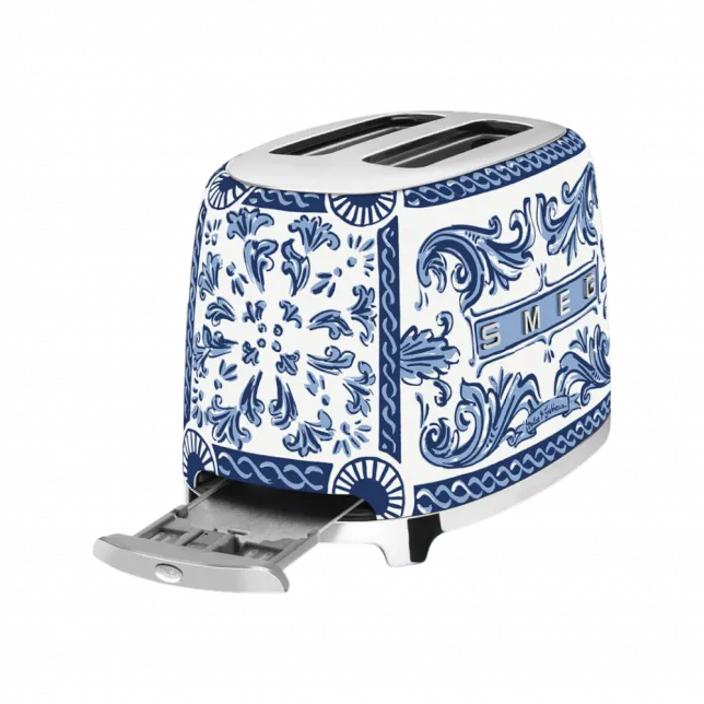 Тостер Smeg (Blu Mediterraneo)