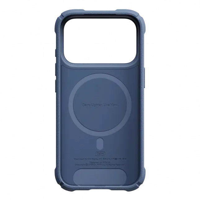 Чохол Pitaka Cairn Military Grade Protective для iPhone 18 Pro/17 Pro Nights-Midnight-01