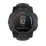 Смарт-годинник Garmin Instinct 3 50 мм, AMOLED, Tactical Edition Black чорний з чорним силіконовим ремінцем