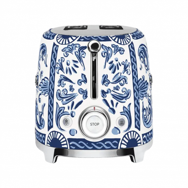 Тостер Smeg (Blu Mediterraneo)