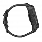 Смарт-годинник Garmin Instinct 3 50 мм, AMOLED, Tactical Edition Black чорний з чорним силіконовим ремінцем