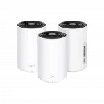 Система WiFi-Mesh TP-LINK Deco PX10 AX1500, 3xGE LAN/WAN, 3 мод, Powerline AV1000