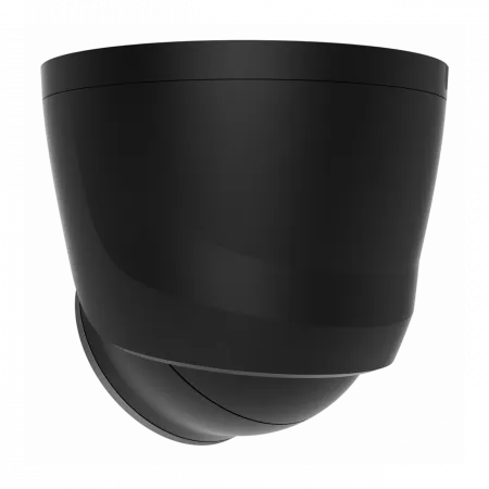 IP-камера дротова Ajax TurretCam HLVF 8 MP Black, 2.8–12 мм, PoE, True WDR, IP67, ІЧ 60 м, LED 40 м, аудіо, кут огляду 31° до 111°, вулична, чорна, 126282.197.BL1