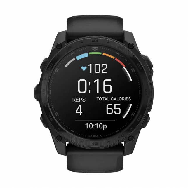 Смарт-годинник Garmin Tactix 8 51 мм AMOLED З балістичним калькулятором Applied Ballistics Ultralightght