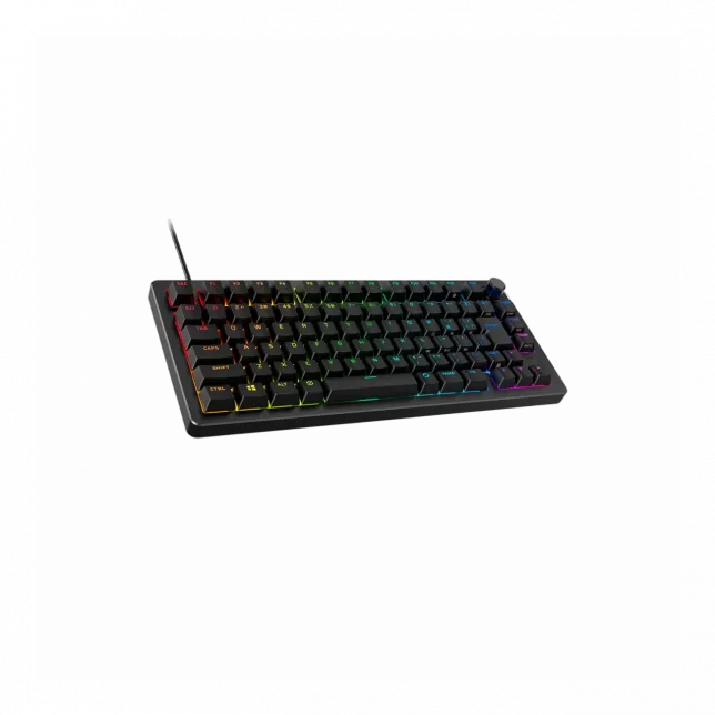 Клавіатура механічна HyperX Alloy Rise 75key, Red, USB-A, EN/UA, RGB, чорний