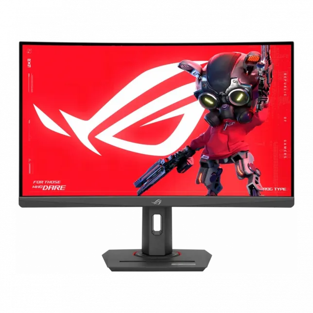 Монітор Asus 27" ROG Strix XG27WCMS HDMI, DP, USB-C, Audio, VA, 2560x1440, 280Hz, 1ms, sRGB 125%, CURVED, FreeSync, HAS, HDR400