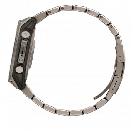 Смарт-годинник Garmin Fenix 8 47мм, AMOLED Sapphire, Titanium з титановим браслетом