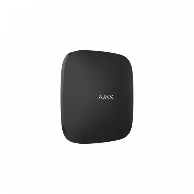 Інтелектуальна охоронна централь Ajax Hub 2, модуль 4G, ethernet, jeweller, бездротова, чорний