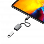 Перехідник Satechi USB-C to USB 3.0 Adapter Cable Space Gray