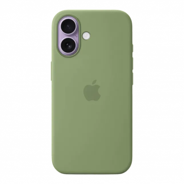 Чохол Apple Silicone Case with Magsafe для iPhone 17 (Light Moss)