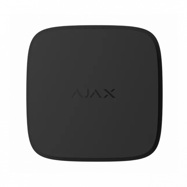 Датчик диму та температури Ajax FireProtect 2 RB Heat Smoke Jeweler, змінна батарея, бездротовий, чорний