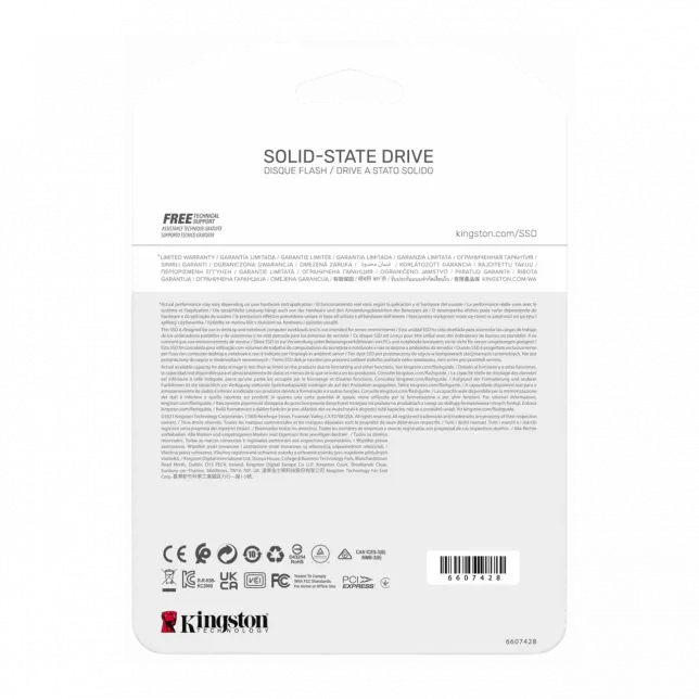 Накопичувач SSD Kingston M.2 2TB PCIe 4.0 KC3000