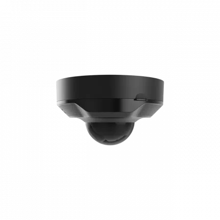 IP-Камера дротова Ajax DomeCam Mini, 5мп, 2.8мм, Poe, True WDR, IP 65, ІЧ 30м, аудіо, кут огляду 100° до 110°, міні купольна, чорна