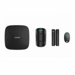 Комплект охоронної сигналізації Ajax StarterKit 2, hub2, motionprotect, doorprotect, spacecontrol, jeweller, бездротовий, чорний