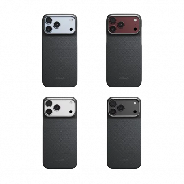Чохол Pitaka Edge Ultra-Slim Argyle для iPhone 18 Pro Max/17 Pro Max Lava Black