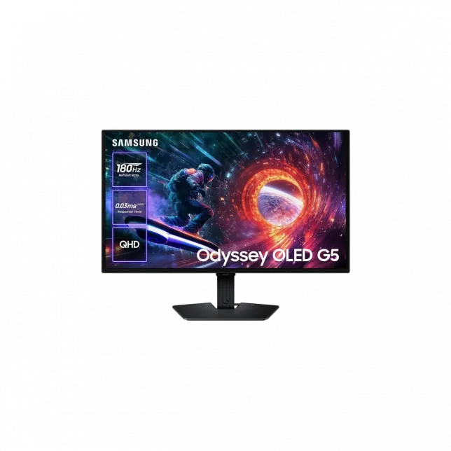 Монітор Samsung 27" Odyssey G50D HDMI, DP, USB, MM, IPS, 2560x1440, 180Hz, 1ms