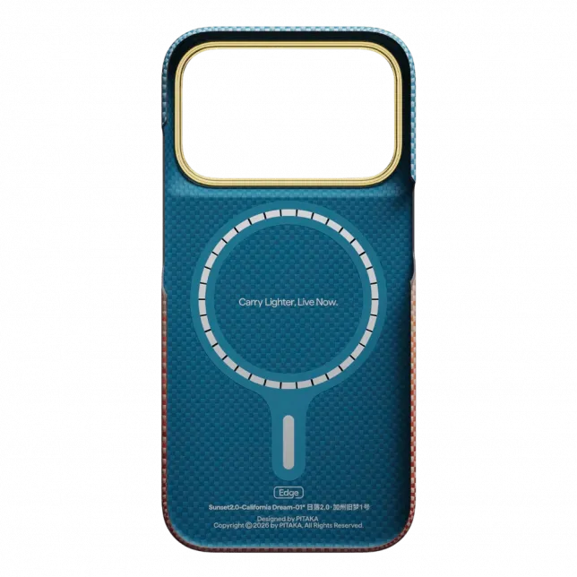 Чохол Pitaka Edge Ultra-Slim California Dream-01 для iPhone 18 Pro/17 Pro