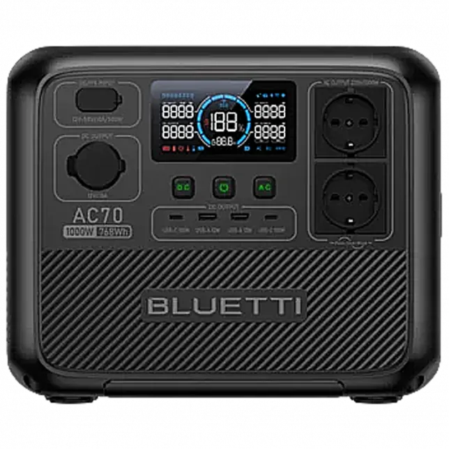 Зарядна станція BLUETTI AC70 1000W 768Wh