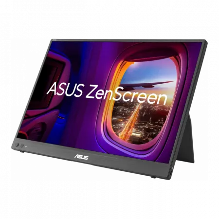 Монітор портативний Asus 16" ZenScreen MB16NCG mHDMI, 2xUSB-C, Audio, IPS, 2560x1600, 16:10, 155Hz, sRGB 100%, FreeSync, HDR10, Cover