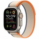 б/у Apple Watch Ultra 2 GPS + LTE 49mm Natural Titanium Case with Orange/Beige Trail Loop - M/L
