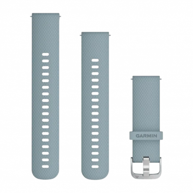 Ремінець Quick Release 20 мм, Light Blue сірий силіконовий