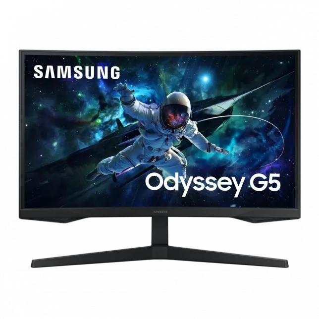 Монітор Samsung 27" Odyssey G55C 2xHDMI, DP, VA, 2560x1440, 165Hz, 1ms, CURVED