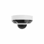 IP-Камера дротова Ajax DomeCam Mini, 8мп, 2.8мм, Poe, True WDR, IP 65, ІЧ 30м, аудіо, кут огляду 100° до 110°, міні купольна, біла