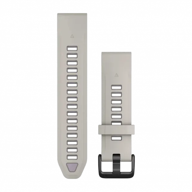 Ремінець QuickFit 20 мм, Fog Gray/Lavender сірий/фіолетовий силіконовий