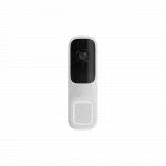 Відеодзвінок Ajax Doorbell, універсальне встановлення, 4 мп, 155° вертикальний 90° горизонтальний, іч 6м, дальнісь виявлення руху 4м, штучний інтелект, wi-fi, білий