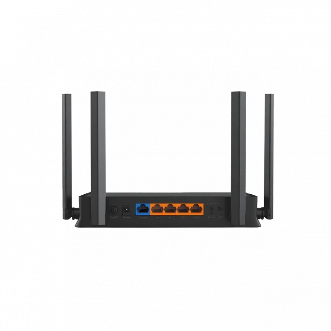 Маршрутизатор TP-LINK Archer BE220 BE3600, 4xGE LAN, 1xGE WAN, MESH
