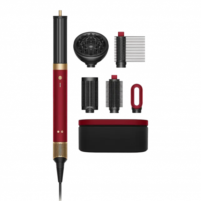 Фен-стайлер Dyson Airwrap Coanda 2х Multi Styler & Dryer (Red Velvet/Gold)