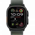 б/у Apple Watch Ultra 2 GPS + LTE 49mm Black Titanium Case with Green Trail Loop - M/L