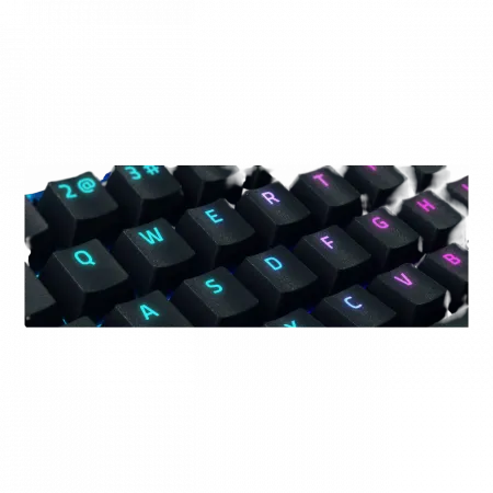 Клавіатура механічна Razer BlackWidow V4 X 110key, Green Switch, USB-A, EN/RU, RGB, чорний