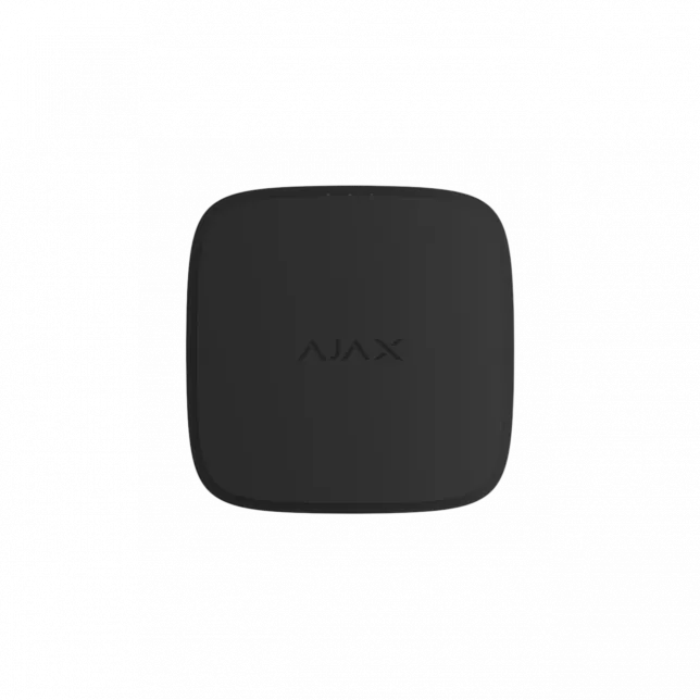 Датчик пожежний тепловий Ajax EN54 FireProtect Heat black, Jeweller, EN54, бездротовий, чорний