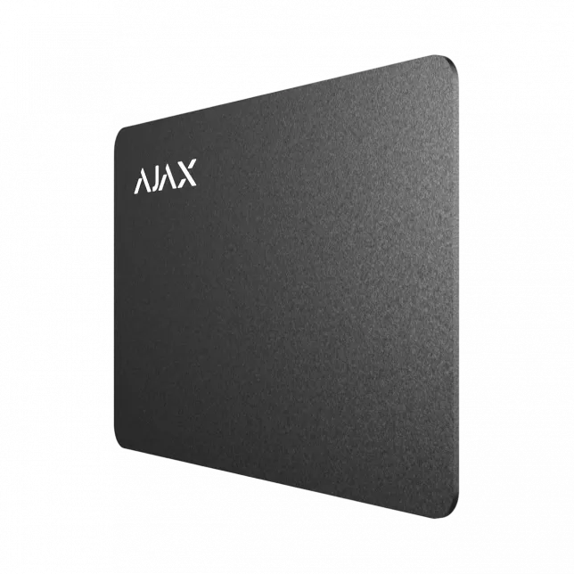 Картка Ajax Pass 1шт, Jeweller, безконтактна, чорний