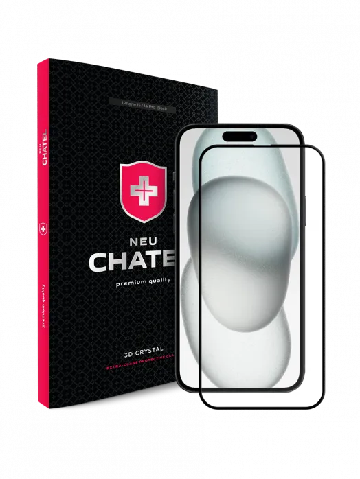 Захисне скло NEU Chatel Corning Gorilla Glass with Mesh для iPhone 15